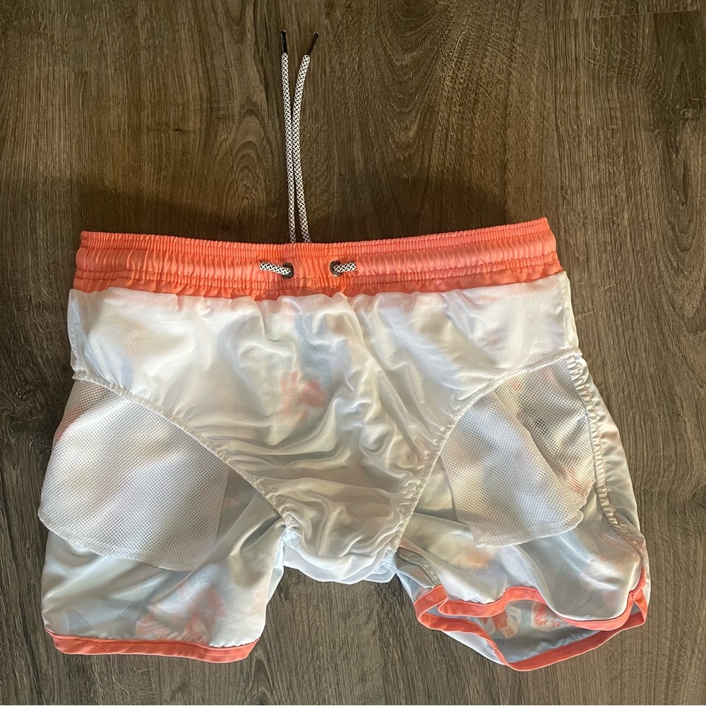 Maamgic Coral and Blue Swim Shorts - Picture 4 of 4